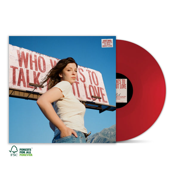WHO WANTS TO TALK ABOUT LOVE? - Red Vinyl